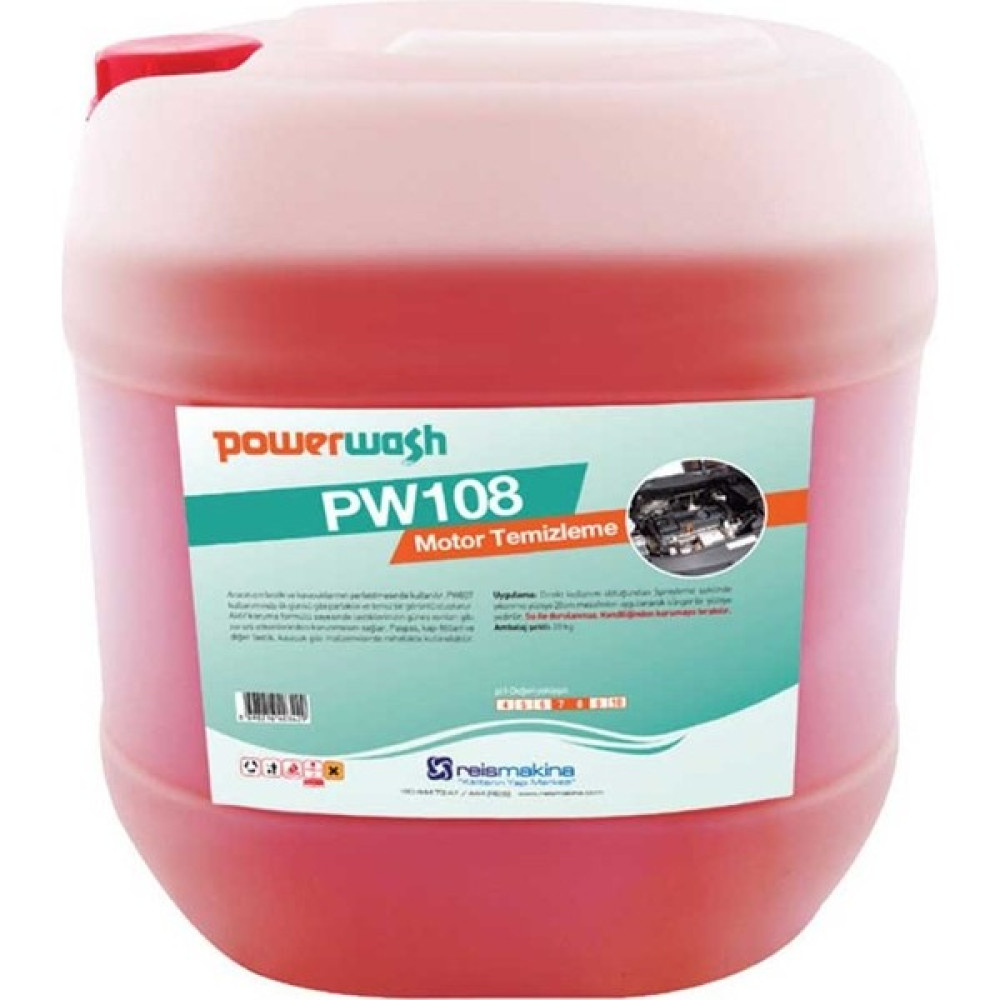 Powerwash PW108 Motor Temizleme Kimyasalı Bahçe Makinesi Fiyatı