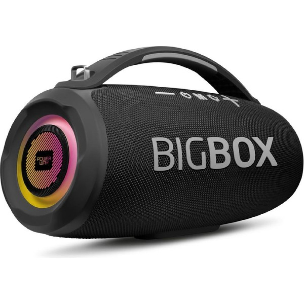 Powerway  Bigbox 40W LED Işıklı Bluetooth Hoparlör - Siyah Bluetooth Hoparlör Fiyatı