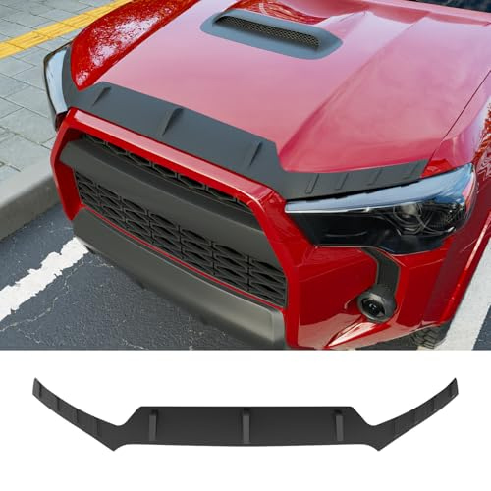 powoq Hood Deflector Compatible with 2010-2024 Toyota 4Runner Hood Protector Shield TPE Deflector Replacement for 2010-2024 Toyota 4Runner Accessories