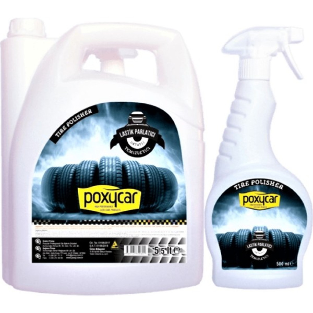 Poxy Araç Lastik Parlatıcı 6 Lt Lastikler Fiyatı