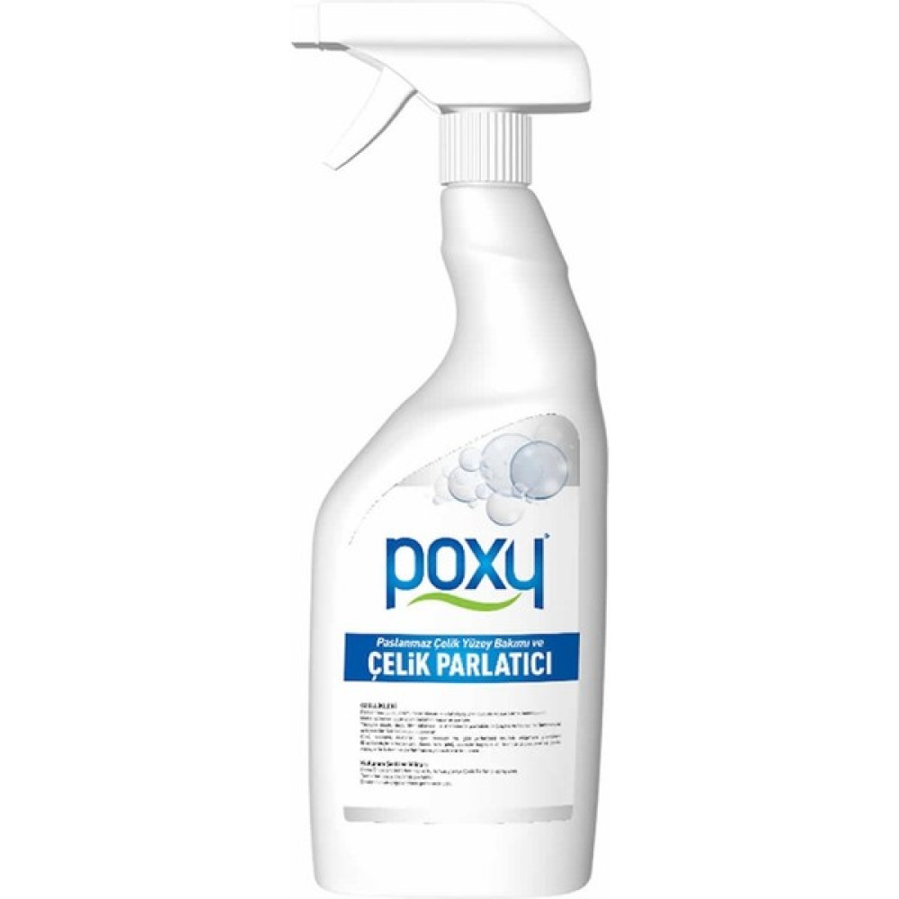 Poxy Çelik Parlatıcı 750 ml Asansör Parlatıcı Metal Krom Tencere Parlatıcı Parlatıcı ve Temizleyiciler Fiyatı