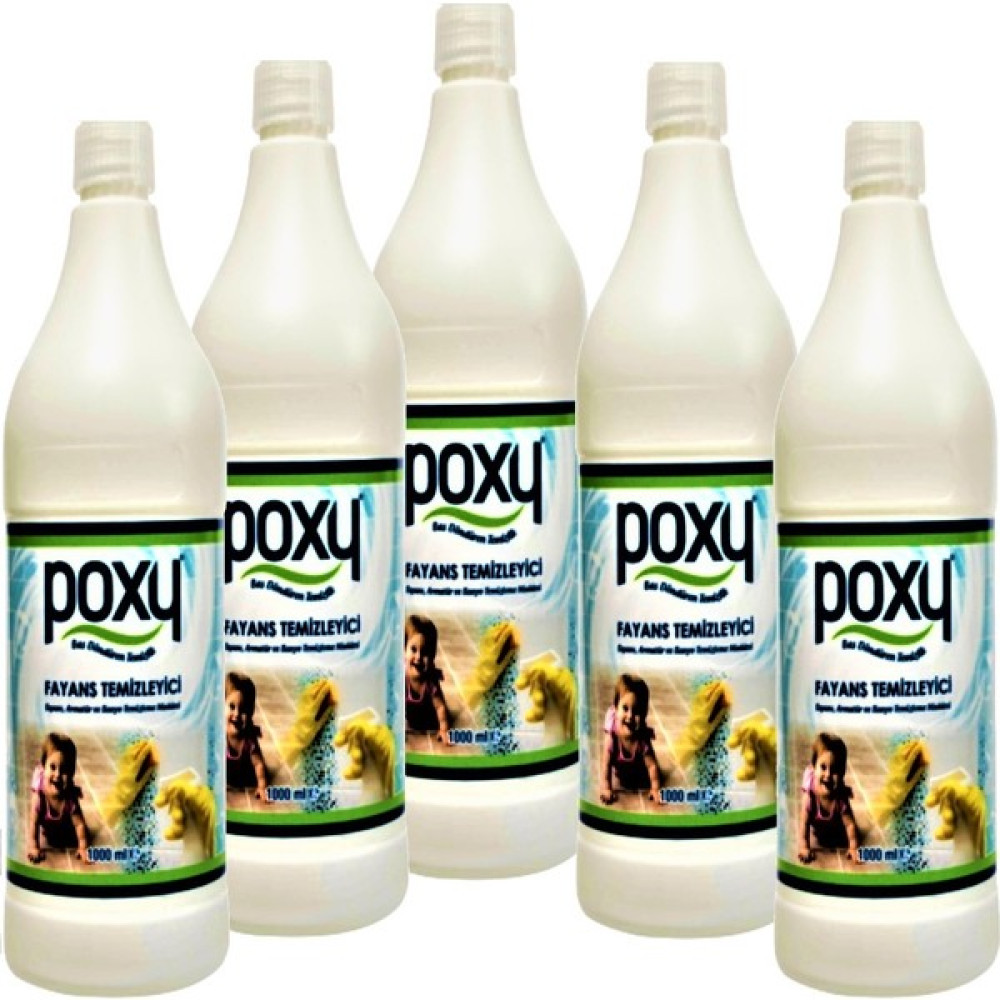Poxy Fayans Derz Temizleyici 1 Lt x 5 Adet Parlatıcı ve Temizleyiciler Fiyatı