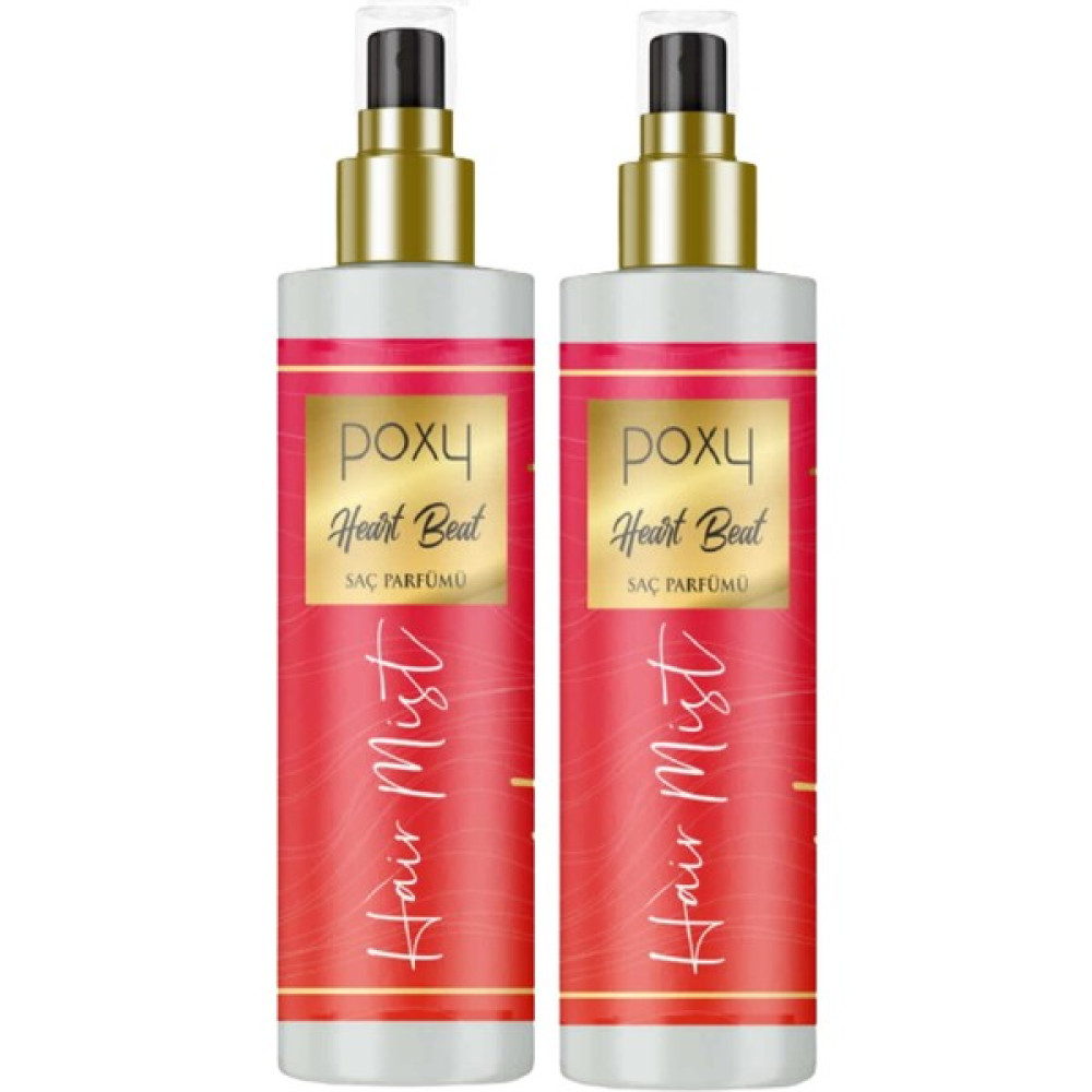 Poxy Heart Beat Saç Parfümü 150 ml x 2 Adet Saç Bakım Maskeleri & Serumlar & Spreyler Fiyatı