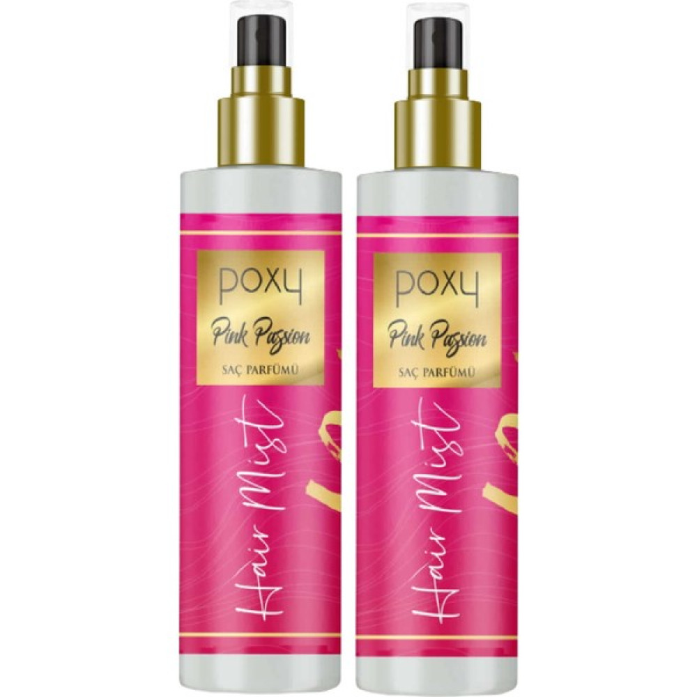Poxy Pink Passion Saç Parfümü 150 ml x 2 Adet Saç Bakım Maskeleri & Serumlar & Spreyler Fiyatı