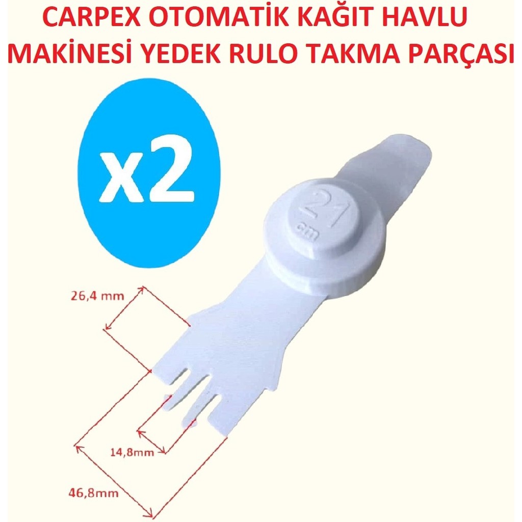 Poyraz Bioplast Carpeks, Diversey Otomatik Kağıt Havlu Dispanseri Yedek Parça Beyaz 2 Adet El / Yüz Havlusu Fiyatı