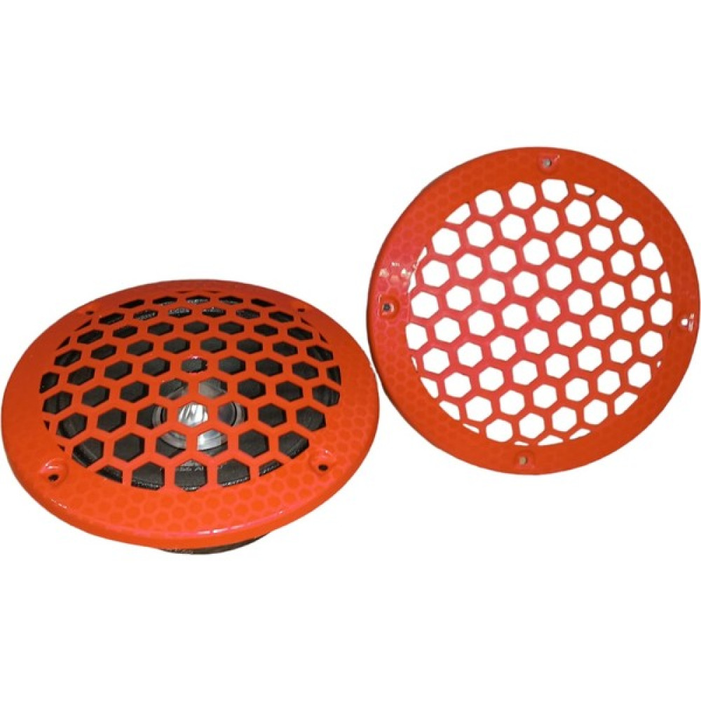 Pozart 16CM Midrange ve Hoparlör Koruma Kapağı Plastik 1takım 2ADET - kırmızı Oto Hoparlörleri & SubWoofer Fiyatı