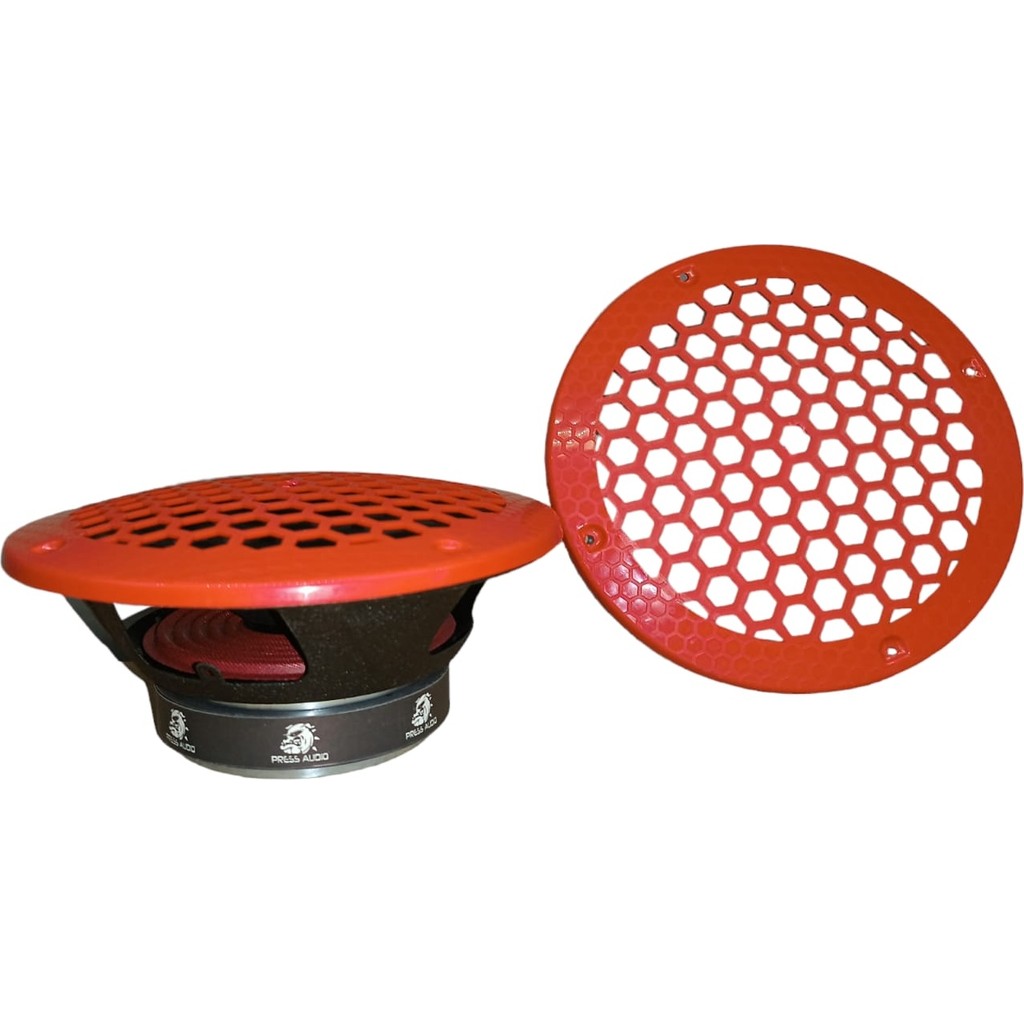Pozart 20CM Midrange ve Hoparlör Koruma Kapağı Plastik 1takım 2ADET - kırmızı Oto Hoparlörleri & SubWoofer Fiyatı