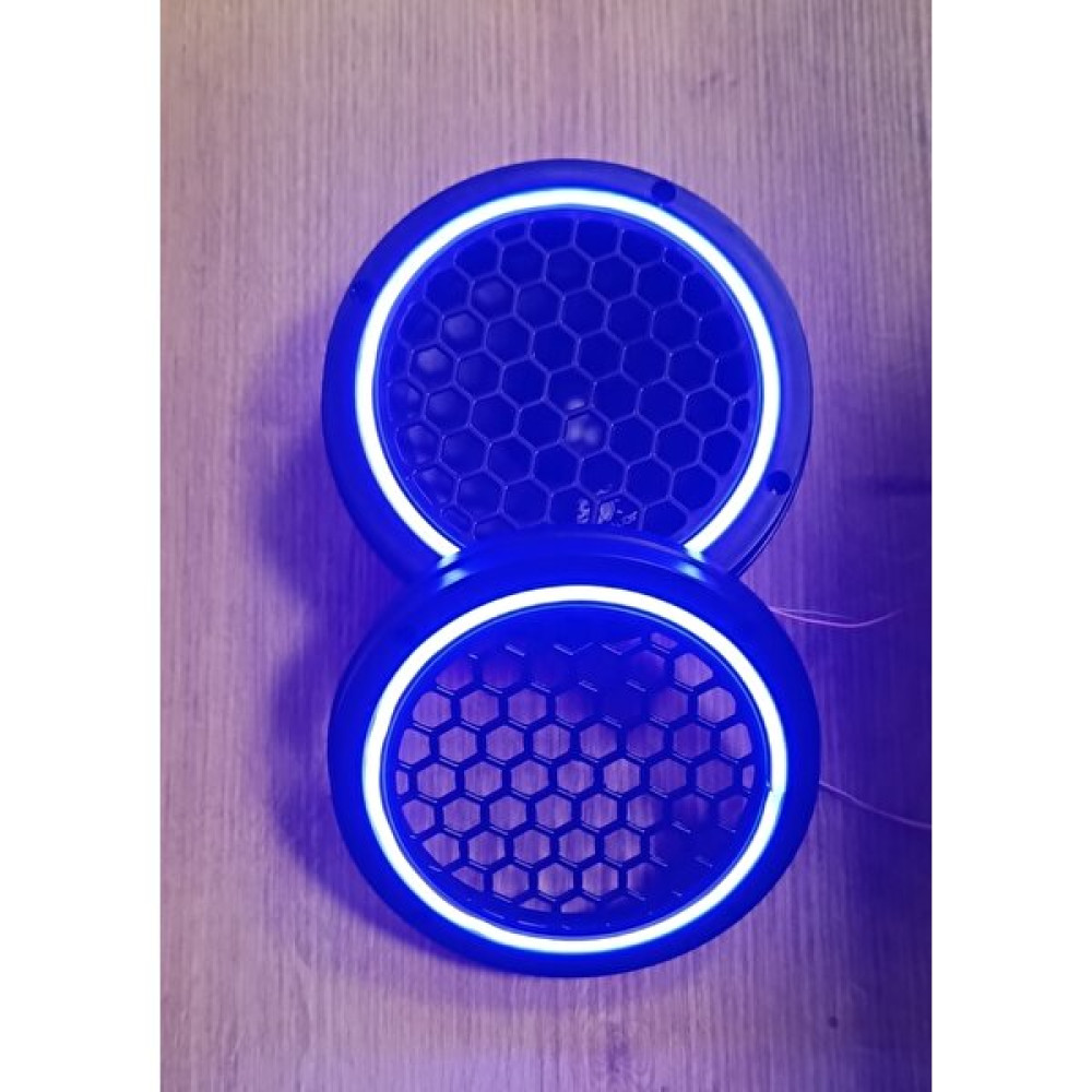 Pozart 20CM Neon Işıklı Hoparlör ve Midrange Kapağı 1takım (2ADET) - mavi Oto Hoparlörleri & SubWoofer Fiyatı