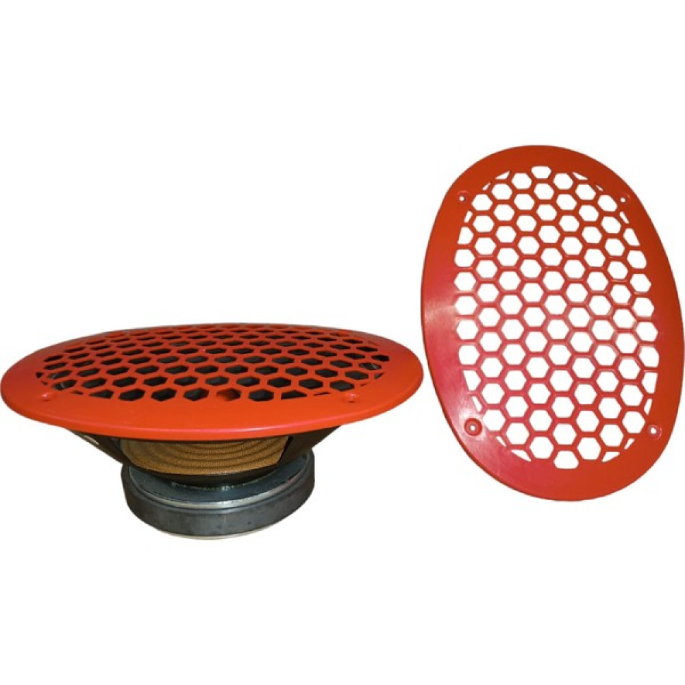 Pozart Oval Hoparlör ve Midrange Koruma Kapağı Plastik 1takım 2ADET - kırmızı Oto Hoparlörleri & SubWoofer Fiyatı