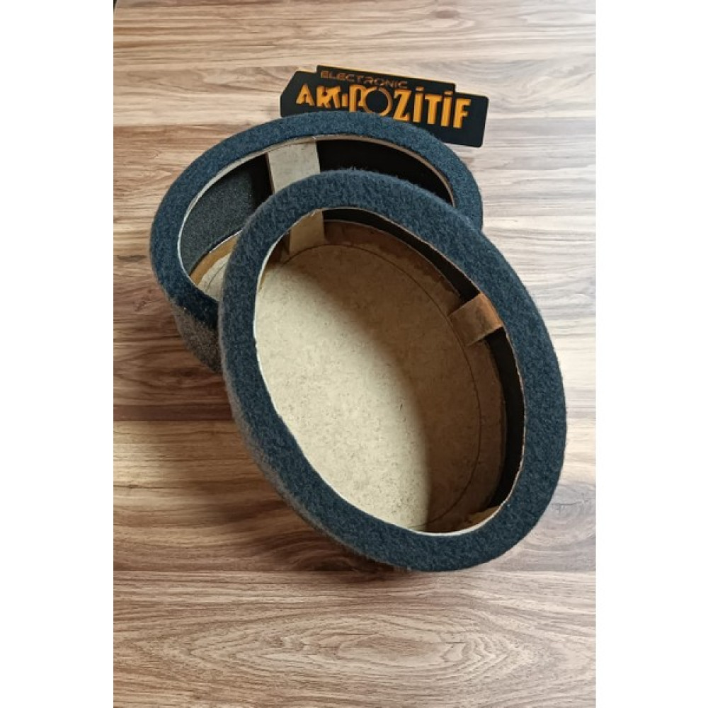 Pozart Oval Hoparlör ve Midrange Yükseltmesi Bezli Mdf 1takım (2ADET) Oto Hoparlörleri & SubWoofer Fiyatı