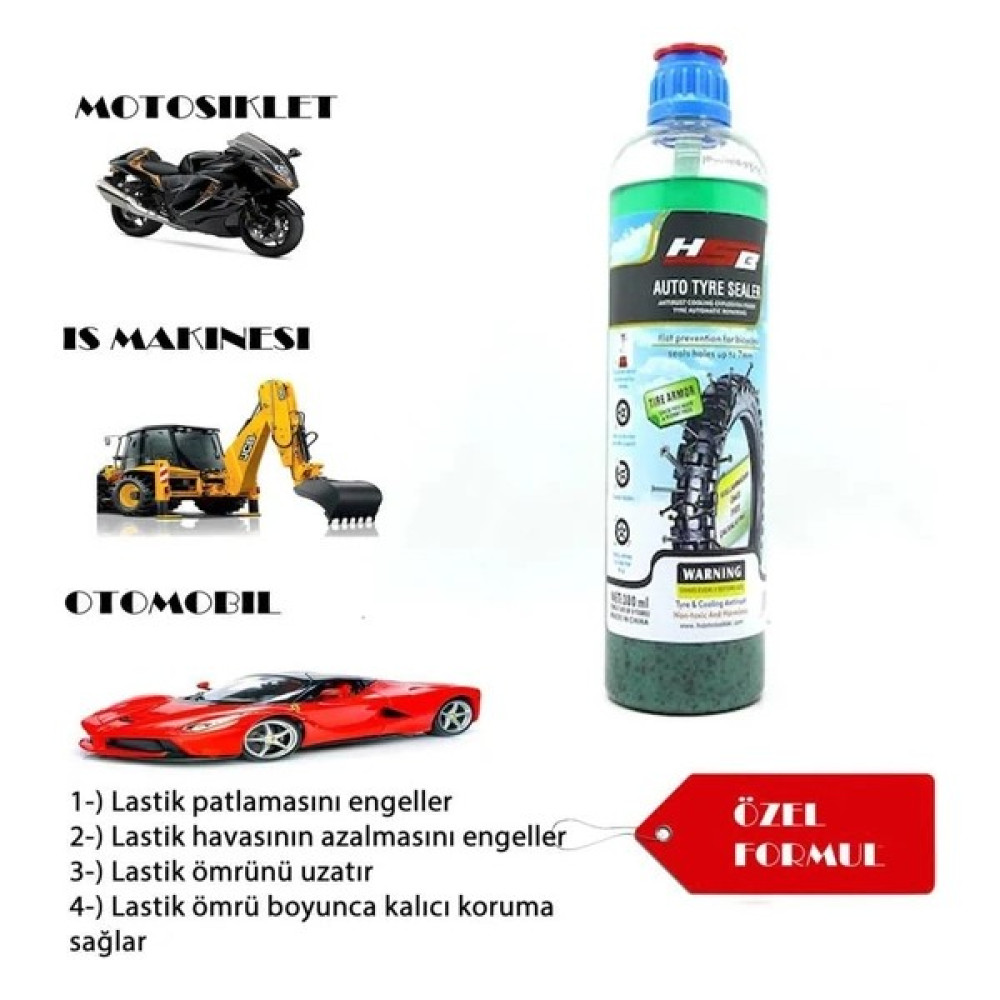 Pozitif Hsb Lastik Tamir Sıvısı Elektrikli Bisikletler Fiyatı