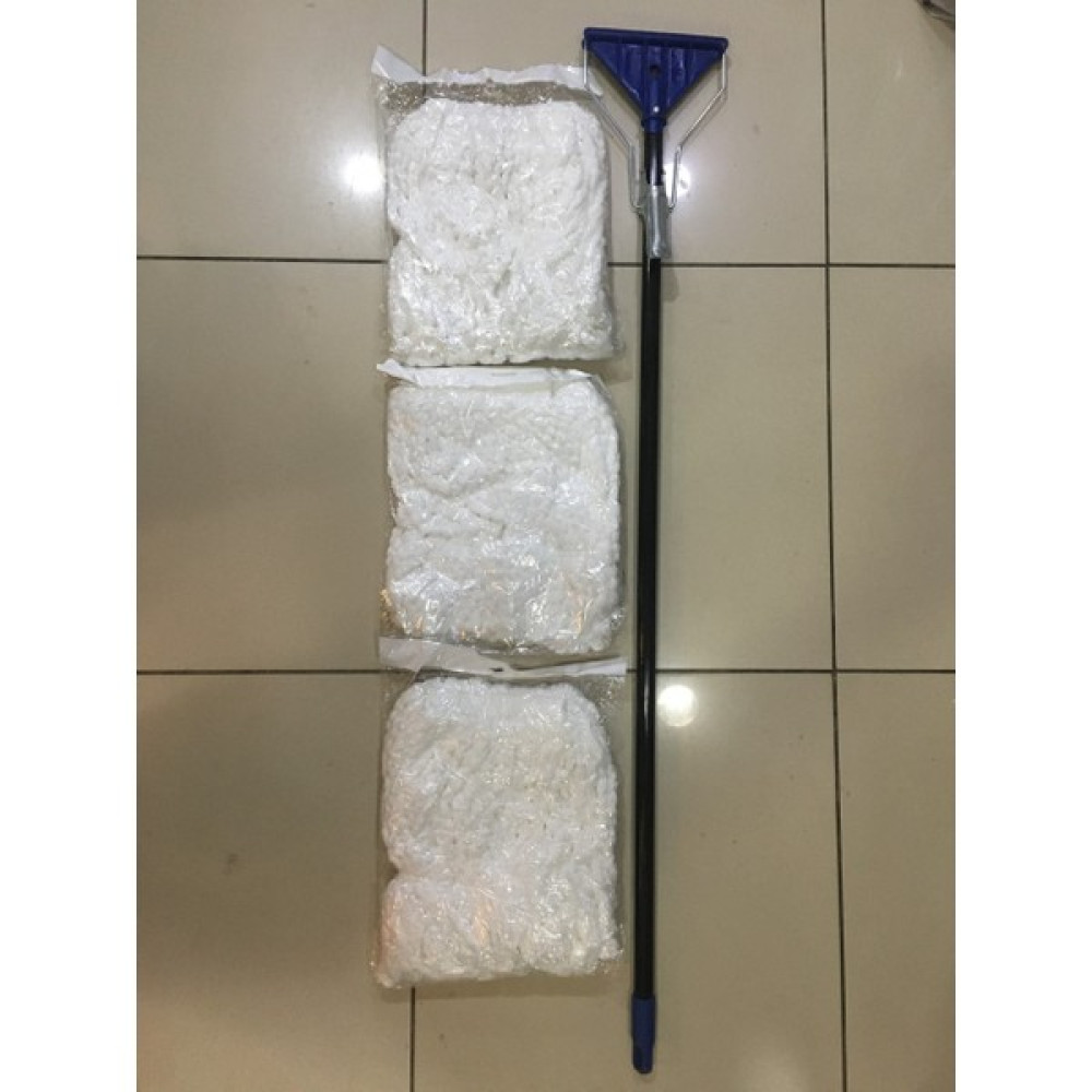 Pozitif Islak Mob Paspas Takımı 3 Mob Yedeği Ile - Beyaz Temizlik Malzemeleri Fiyatı