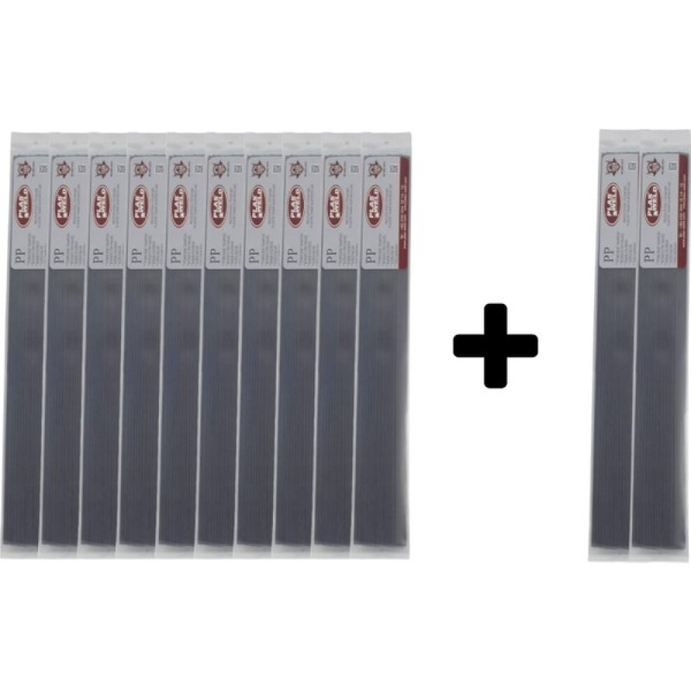 Pp Siyah Geniş Plastik Kaynak Elektrot - 10 + 2 Oto Boyaları Fiyatı