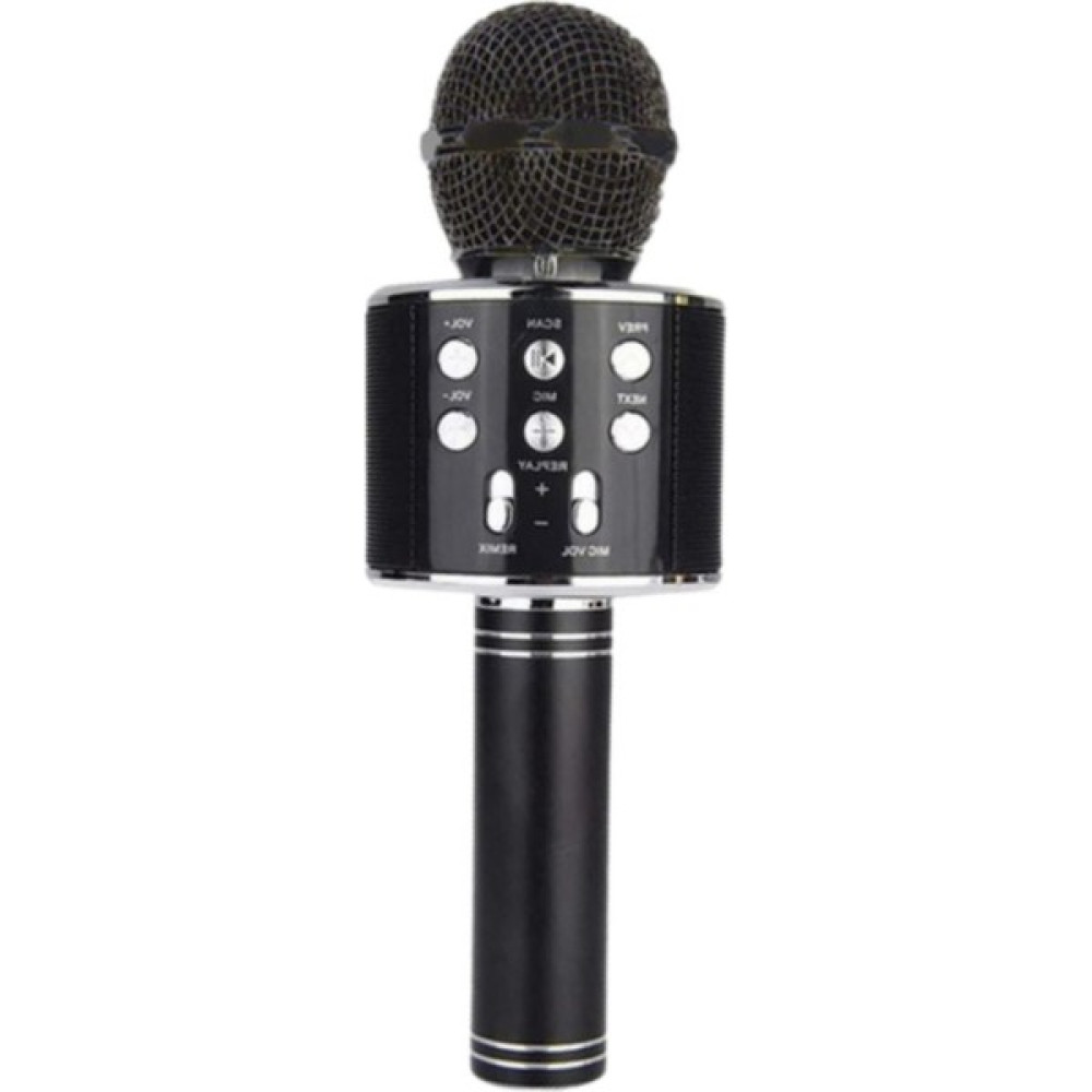 Pp Teknoloji Karaoke Mikrofon Bluetooth, Usb, Hafıza Kartı ve Aux Girişli WS-858 Pembe WS-858 Müzik Aletleri Fiyatı