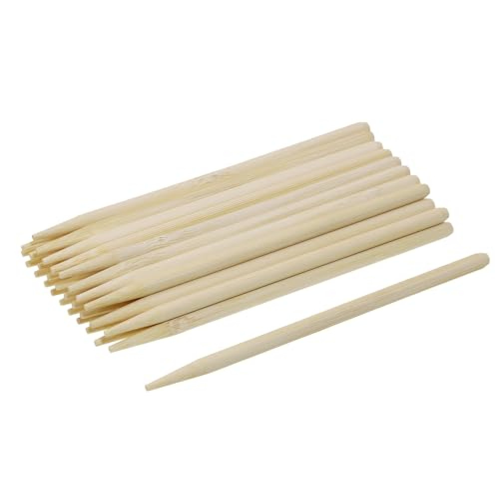 PPhtony Heavy Duty Bamboo Stylus Sticks Craft Sticks for Scratching Drawing Christmas Thanksgiving Scratch Art Activity Craft Projects, 30PCS (12cm)