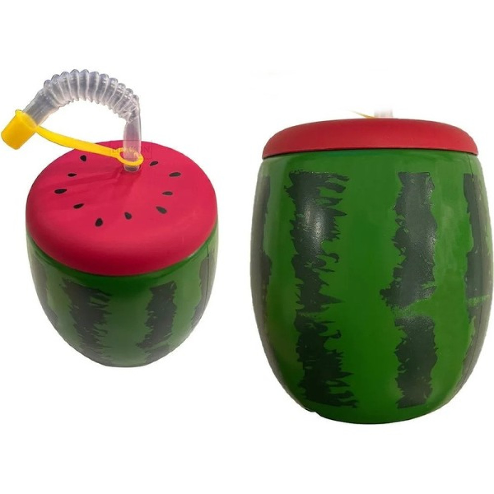 Practials Karpuz Tasarımlı Pipetli Suluk 900 Ml Suluk Fiyatı