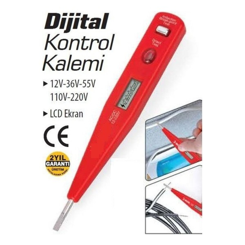 Practials Profesyonel Dijital Kontrol Kalemi Tornavida Diğer Test ve Ölçüm Cihazları Fiyatı