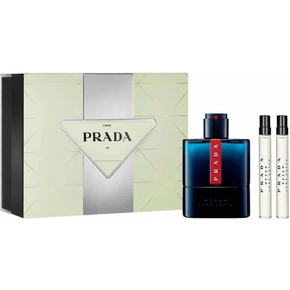 Prada Luna Rossa Ocean Edt 100 Ml + 2 X Luna Rossa Ocean Edt 10 Ml Erkek Parfümleri Fiyatı