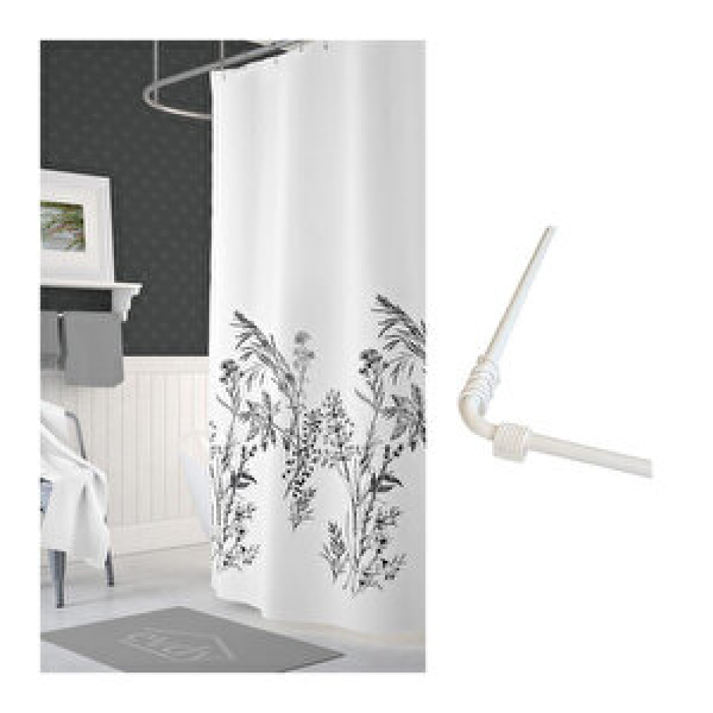 Prado Funda Bany Perdesi 120x200cm+aski Duş / Banyo Perdesi Fiyatı