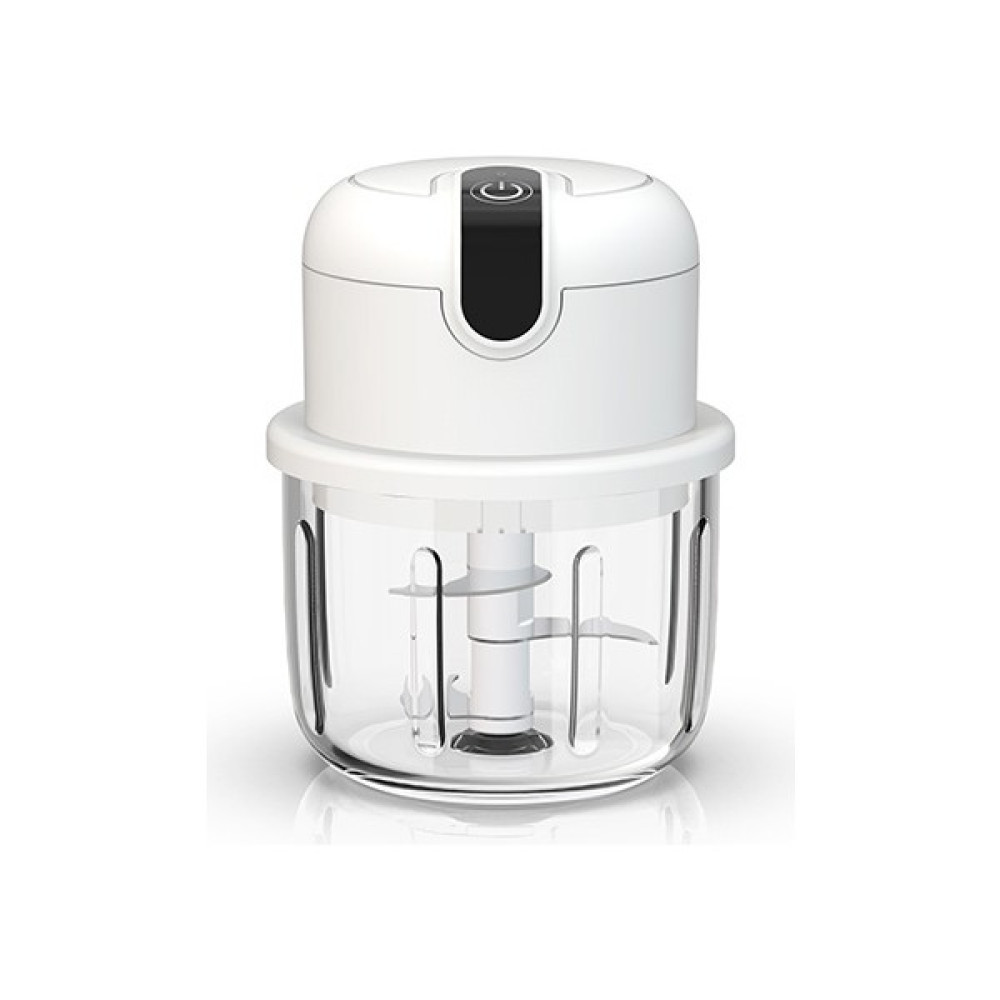 Pratigo 300ml Cam Hazneli Mini Şarjlı Rondo - Beyaz (Yurt Dışından) Pratik Mutfak Gereçleri Fiyatı