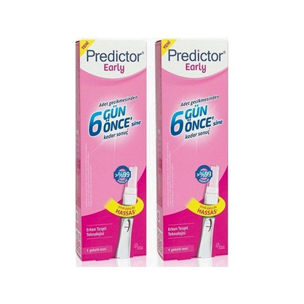 Predictor Early Gebelık Testi 1 Adet - 2 Kutu Diğer Fiyatı