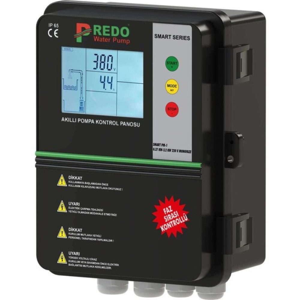 Predo Smart Pm-1/0.37-2.2kw Akıllı Dalgıç Pompa Kontrol Panosu Oto Boyaları Fiyatı
