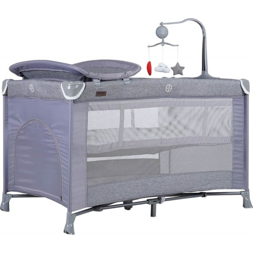 Prego 8052 Havana Oyun Parkı 70x120 cm Gri Park Yatak / Oyun Parkı Fiyatı