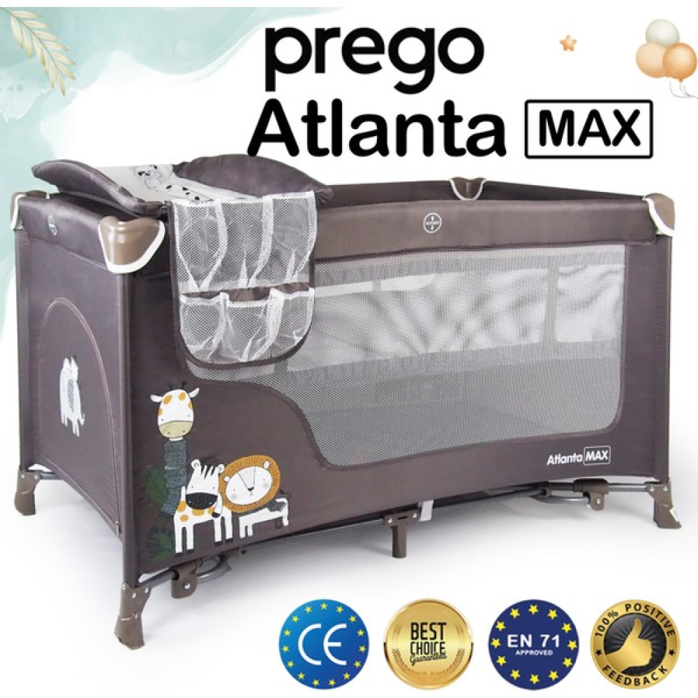 Prego Atlanta Oyun Parkı 70 x 120 cm 8046 - Bej Park Yatak / Oyun Parkı Fiyatı