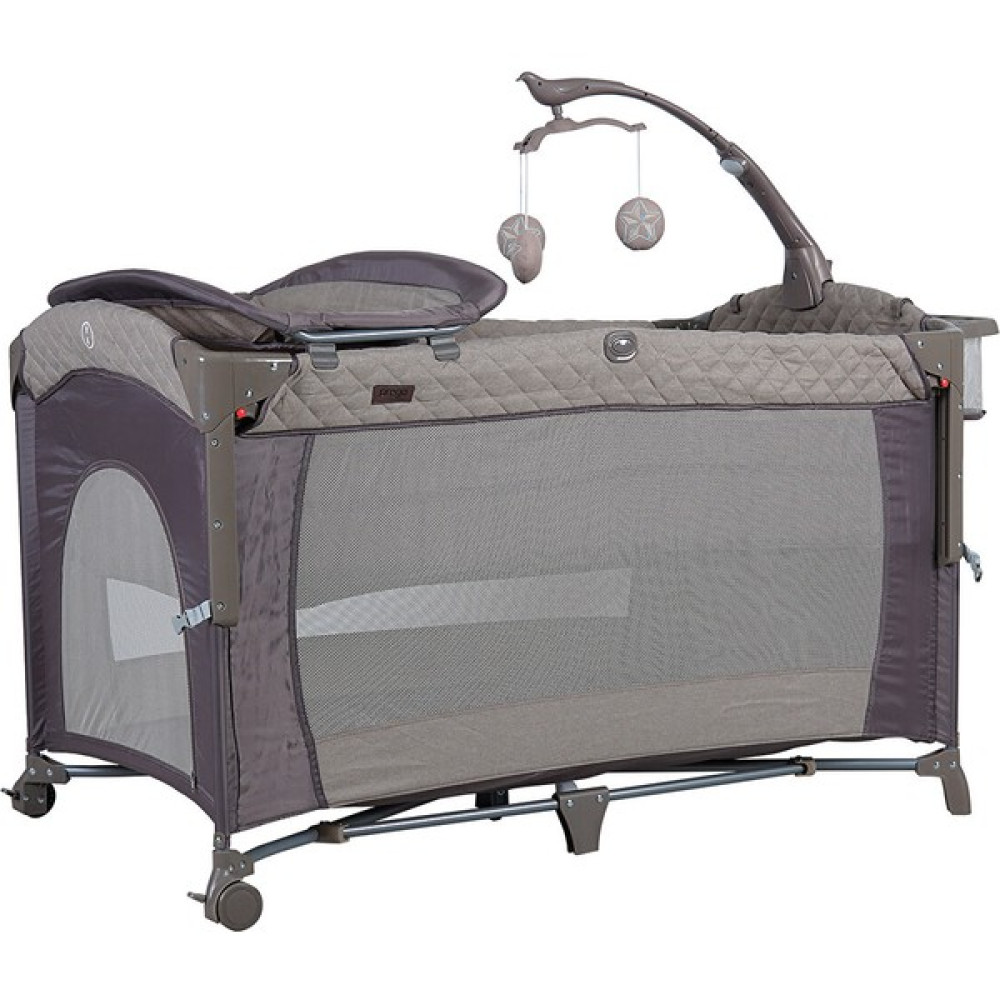 Prego Baby Prego 8040 Miami Premium Park Yatak 70X120 cm - Antrasit - Gri Park Yatak / Oyun Parkı Fiyatı