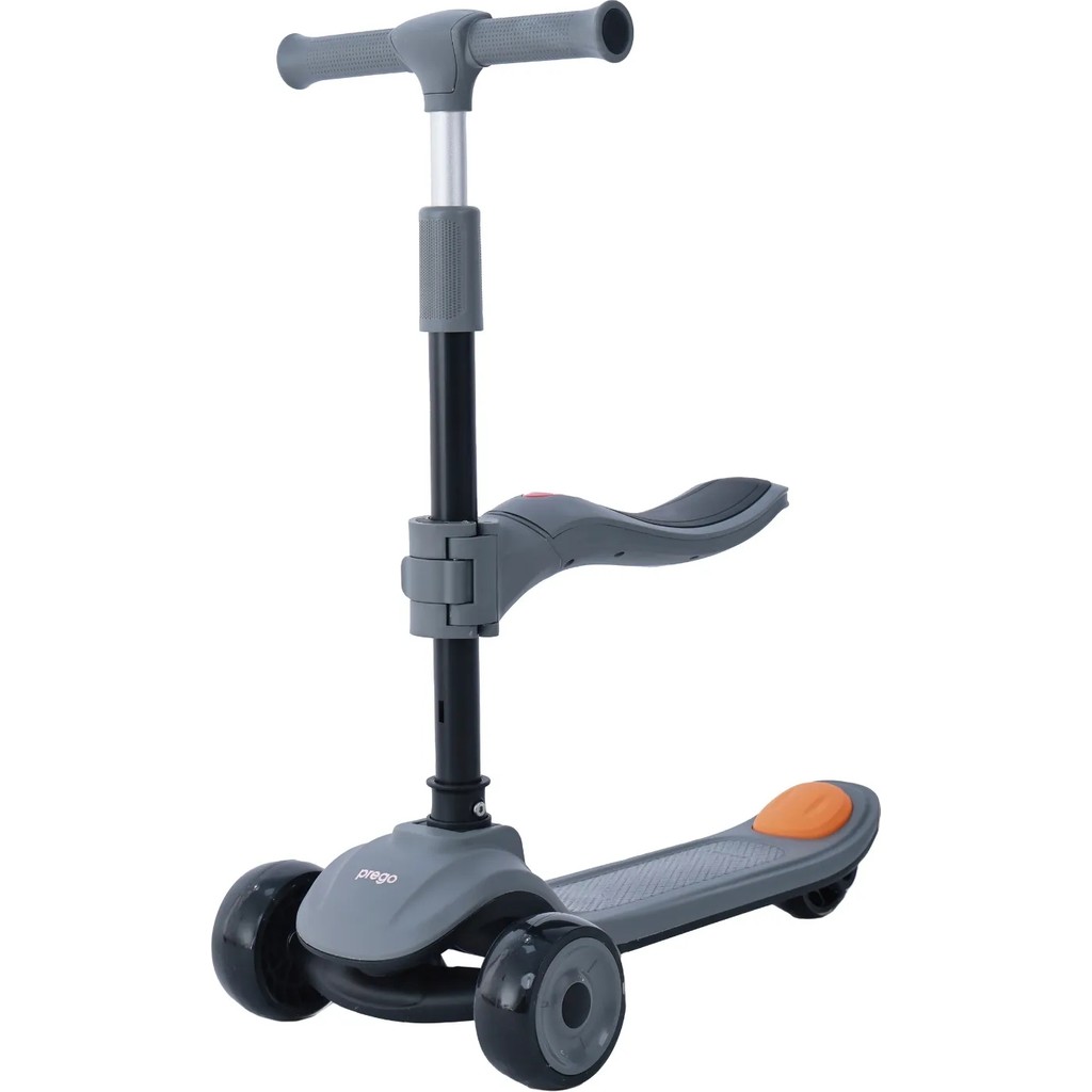 Prego Bluetooth Özellikli Işıklı Katlanabilir Nitro Scooter - Gri Scooter Fiyatı