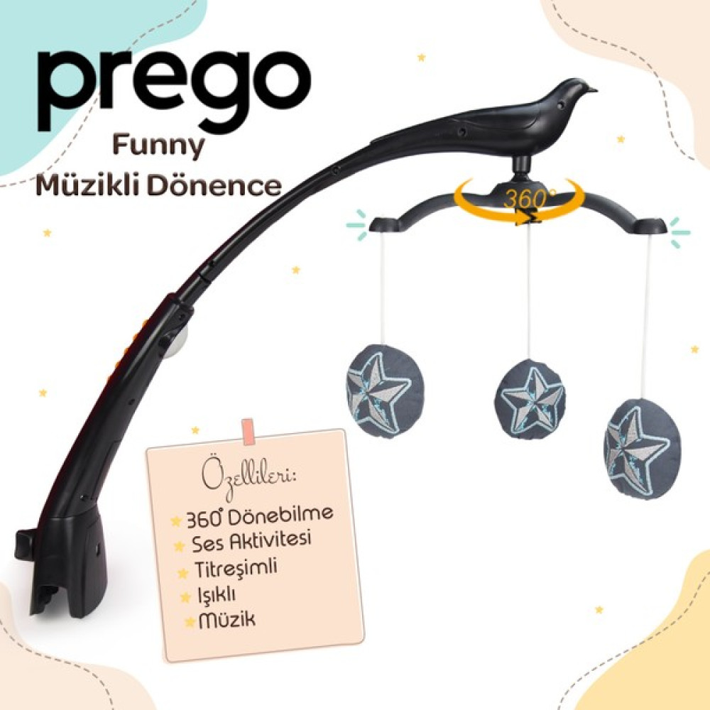 Prego Funny Müzikli Dönence Füme Bebek Oyuncakları Fiyatı
