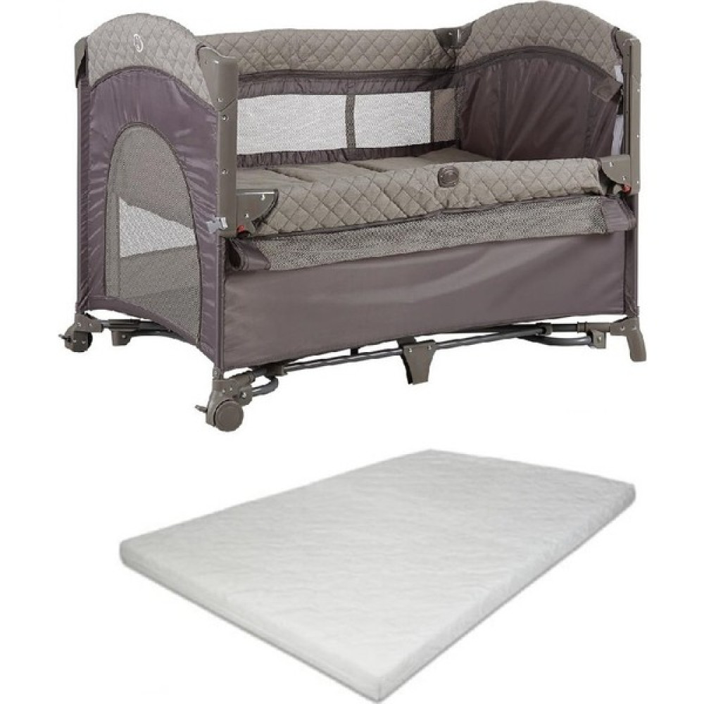 Prego Miami Basic Anne Yanı Oyun Parkı Park Yatak 70X110 Bej +Yatak 8041 Park Yatak / Oyun Parkı Fiyatı