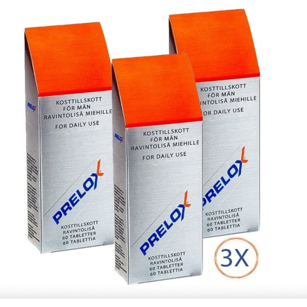 Prelox® 60 Tablet, Pycnogenol®, L-Arjinin ve Taurin Içeren Takviye Edici Gıda x 3 Adet Amino Asit Fiyatı
