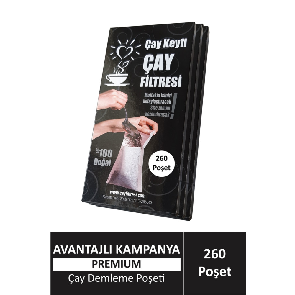 Premium (260 Poşet) Çay Demleme Poşeti (çay Filtresi) Çay Fiyatı