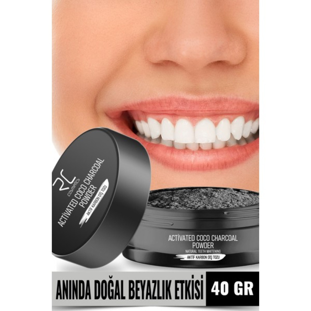 Premium Aktif Karbon Diş Temizleme Tozu 40Gr Diş Beyazlatıcılar Fiyatı