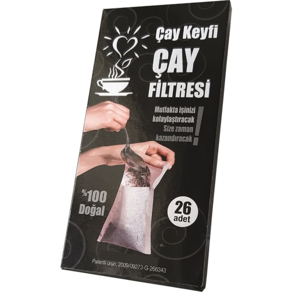 Premium Çay Demleme Poşeti (Çay Filtresi) Tekli Paket (26 Poşet) - Kağıt Filtre Çay Fiyatı