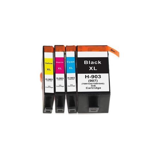 Premium HP 903XL 4 Renk Uyumlu Kartuş Seti