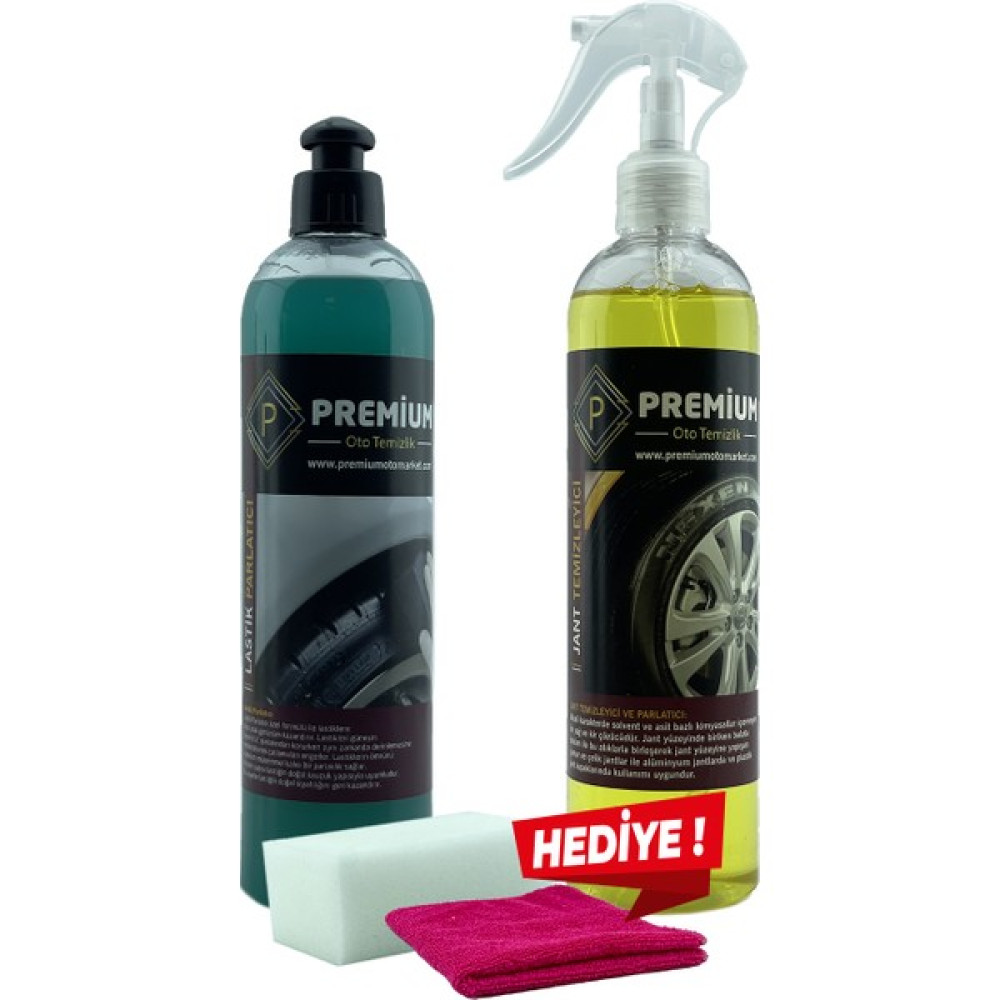 Premium Oto Market 2'li Oto Bakım ve Temizlik Seti ( 400 ml ) Oto Bakım & Temizlik Ürünleri Fiyatı