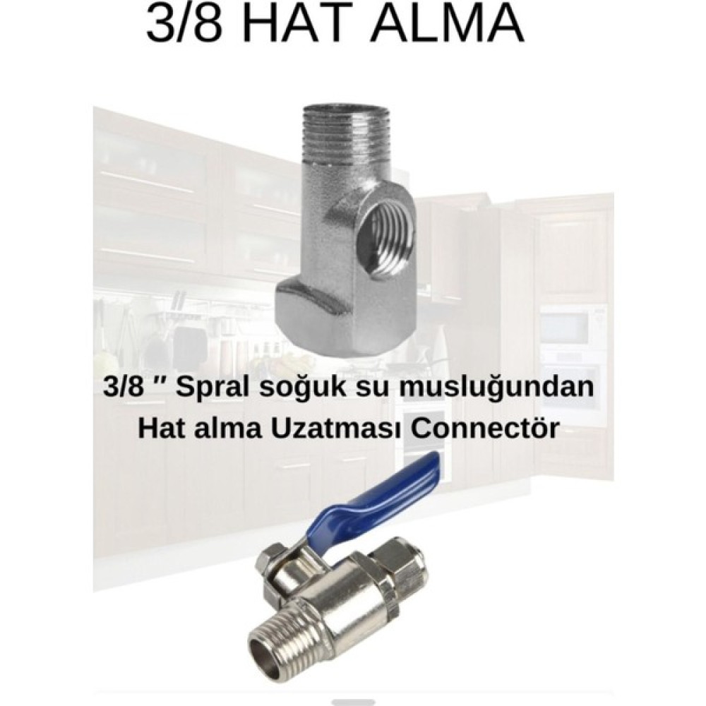 Premium Su Arıtma Hat Alma Aparatı ve Küresel Vanası Bahçe Makinesi Fiyatı