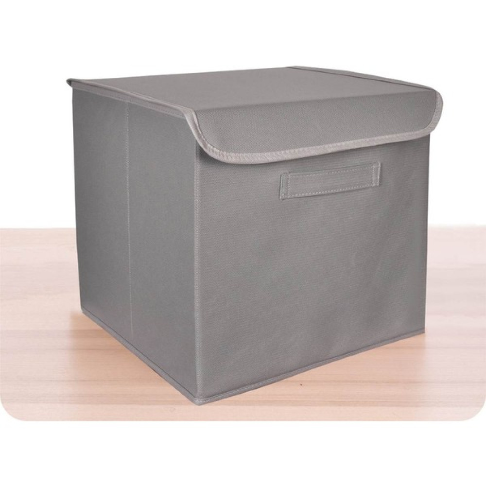 Prendi Home Gri Kumaş Saklama Kutusu 30 x 30 x 30 cm Eşya Saklama Kutusu Fiyatı