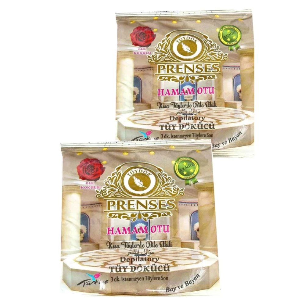 Prenses Gul Kokulu Tuy Dokucu Hamam Otu Tozu 200 Gr. 2'Li Paket Tüy Temizleme Makineleri Fiyatı
