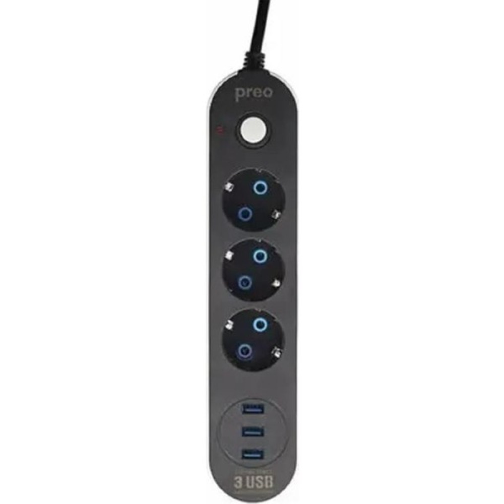 Preo Sım 28  My Power 3 Xusb + 3 'lü  Akım Korumalı Priz TV Aksesuarları Fiyatı