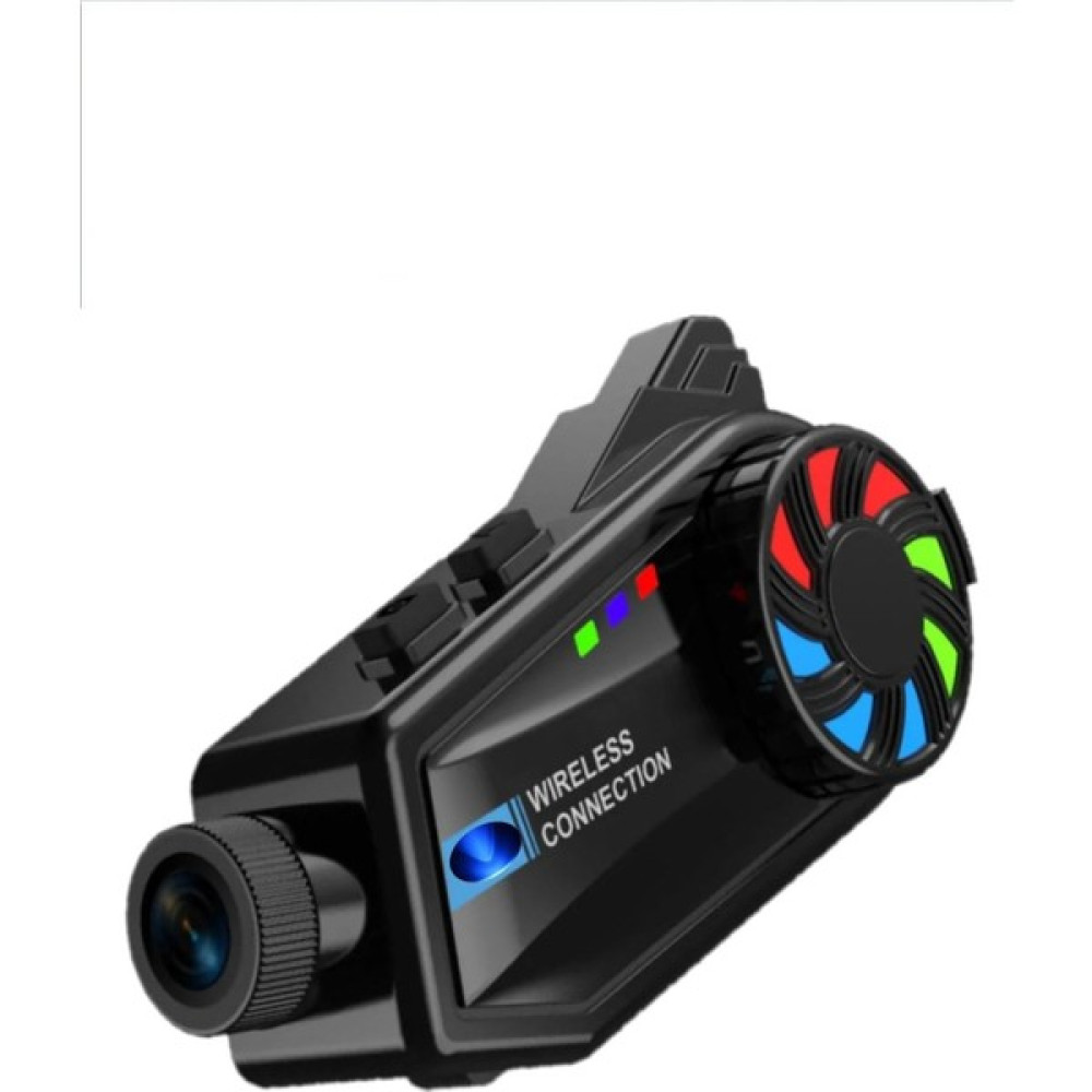 Prepare 1080P Kameralı Wifi Kask Kulaklık 3000 Mah Su Geçirmez Bluetooth 5.4 - Siyah Motorsiklet Aksesuarları Fiyatı