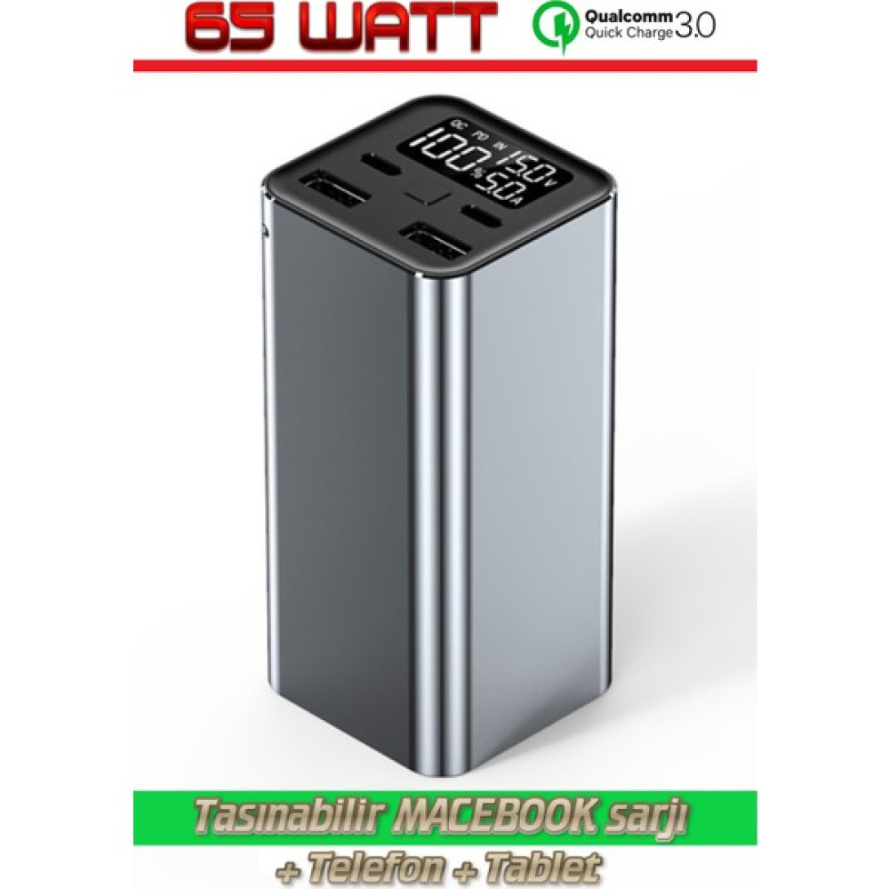 Prepare 20000 Mah 65W Pd Qc Hızlı Şarj Powerbank Taşınabilir Şarj Cihazı Taşınabilir Şarj Cihazı - Powerbank Fiyatı