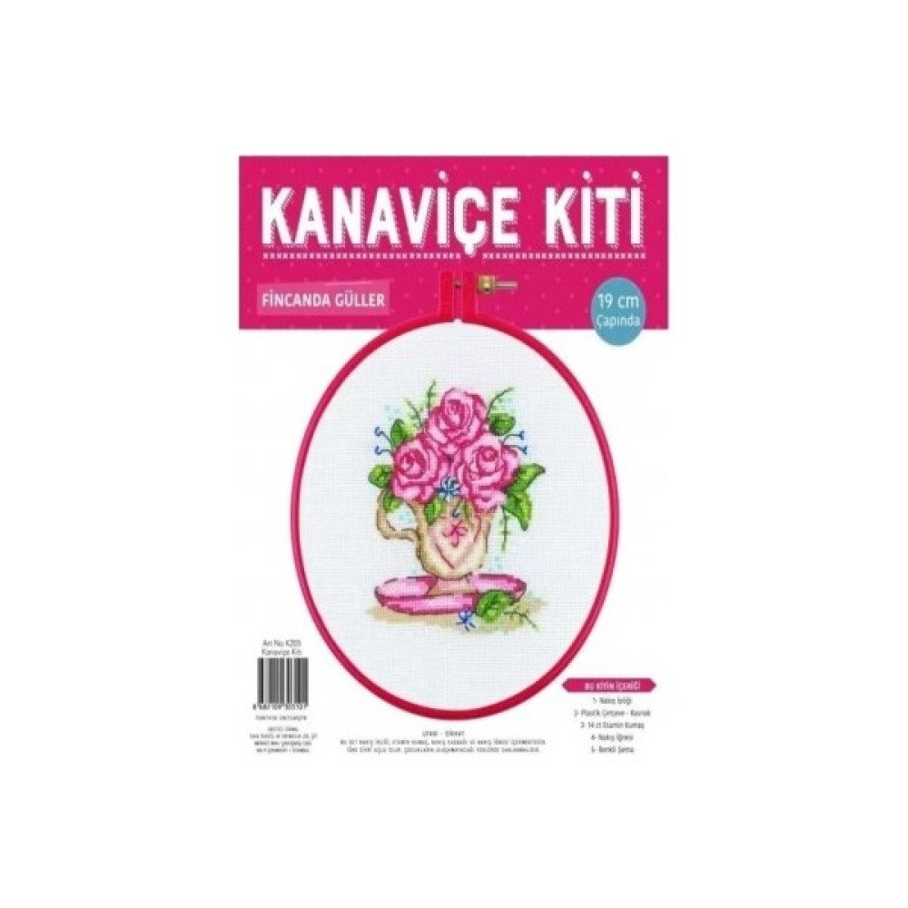 Prestij Boncuk Ekonomik Kanaviçe Seti - Etamin Kiti - (Kasnak -Kumaş-Iğne-Iplik-Şema ile Birlikte ) - Renkli Oyun & Hobi Fiyatı