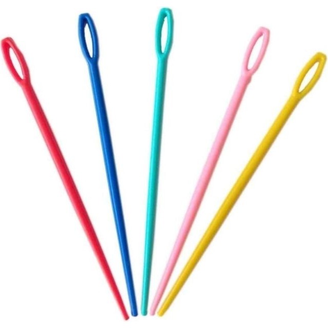Prestij Boncuk Prestij Karışık Renkli Plastik Yün İğne Seti 20 Adet 9 cm Boyutlarında Eğitici Malzeme - Standart Diğer Fiyatı