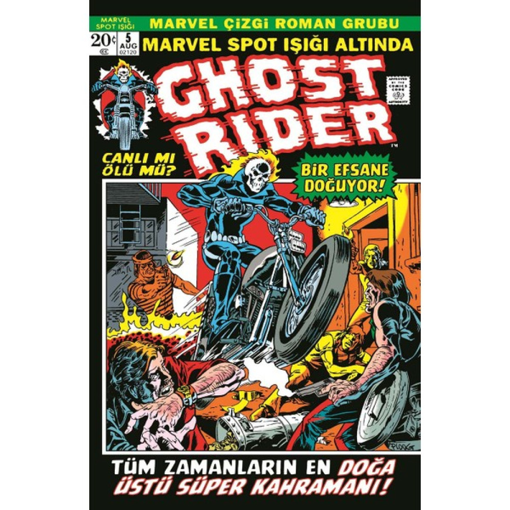 Prestij Marvel Spot Işığı Altında Ghost Rider - Gary Friedrich Çizgi Roman Fiyatı