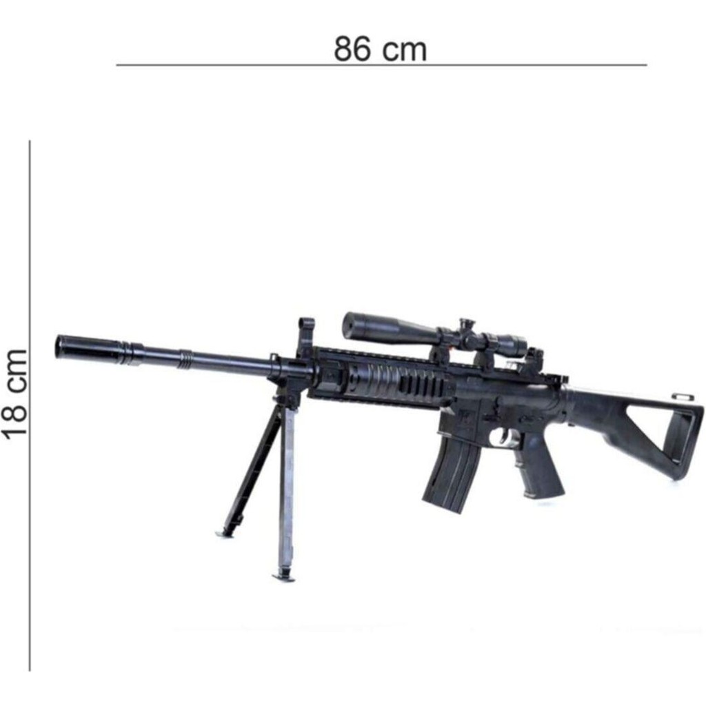 Prestij Oyuncak Prestij Poşetli Lazerli Boncuk Atan Tüfek 86 cm Siyah Renkli Oyun Takımı Aksesuarı Anne Bebek Oyuncak Fiyatı