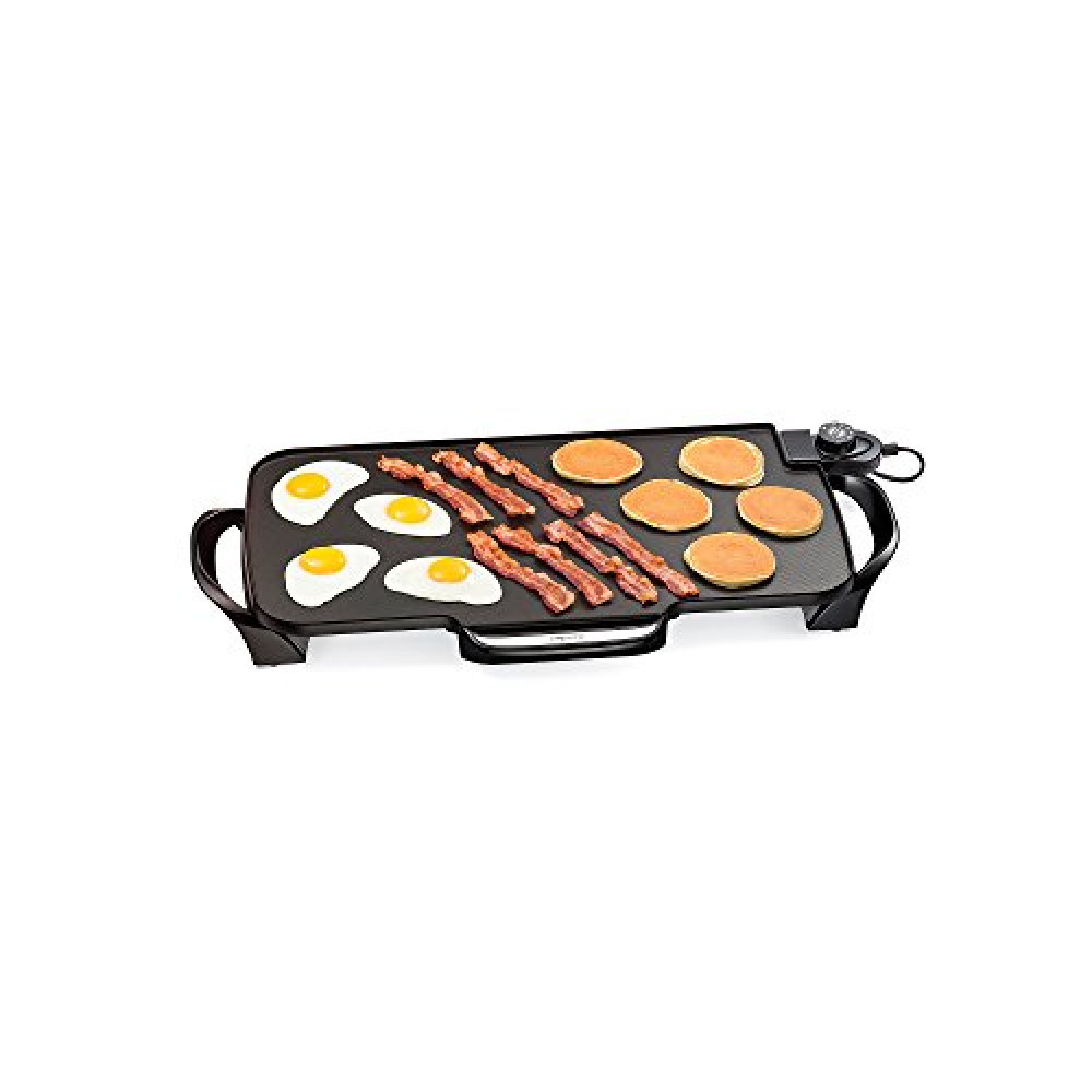 Presto 07061 22-inch Electric Griddle With Removable Handles, Black, 22-inch Grill and Barbecue Fiyatı