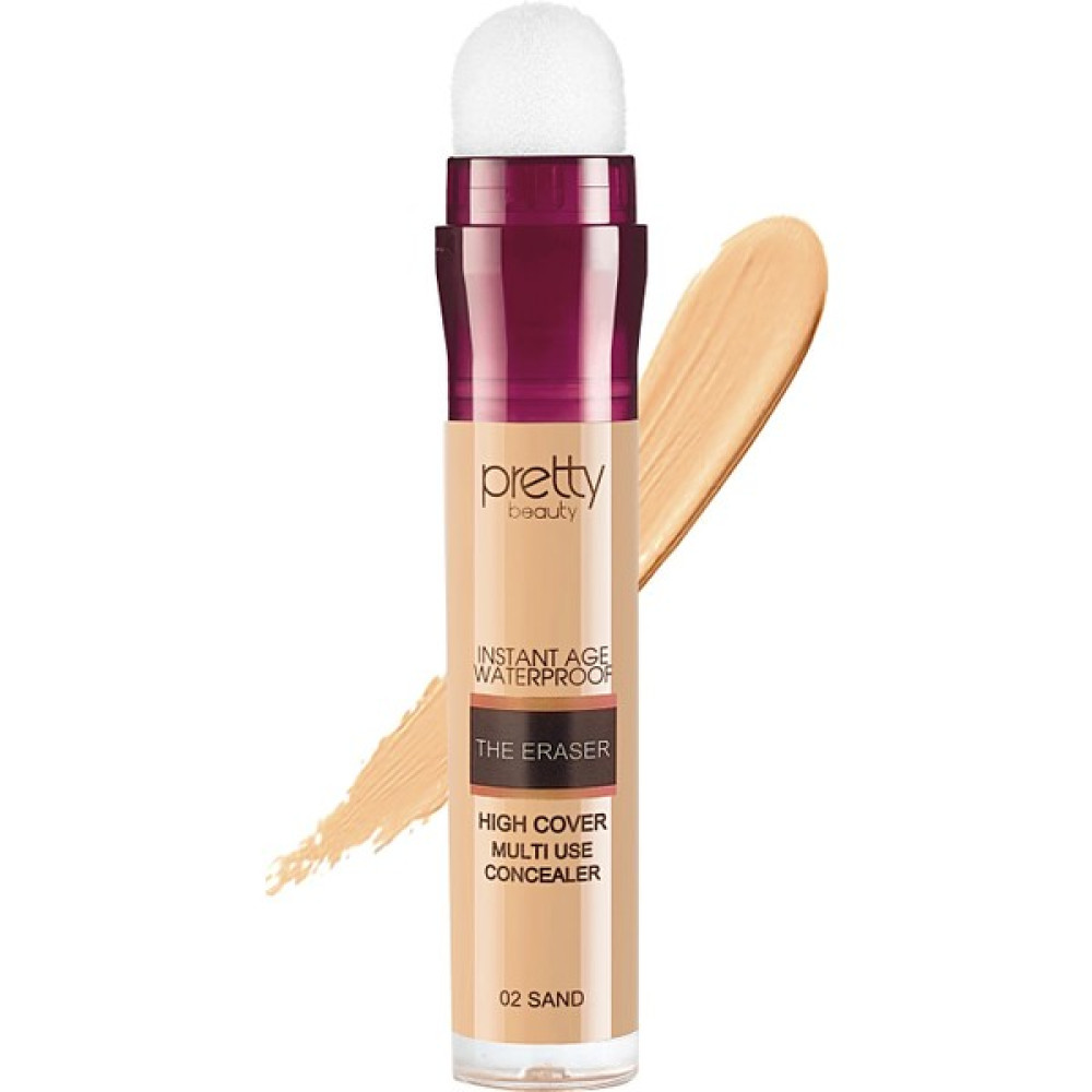 Pretty Beauty Instant Age Waterproof The Eraser Kapatıcı & Sünger Concealer Concealer Fiyatı